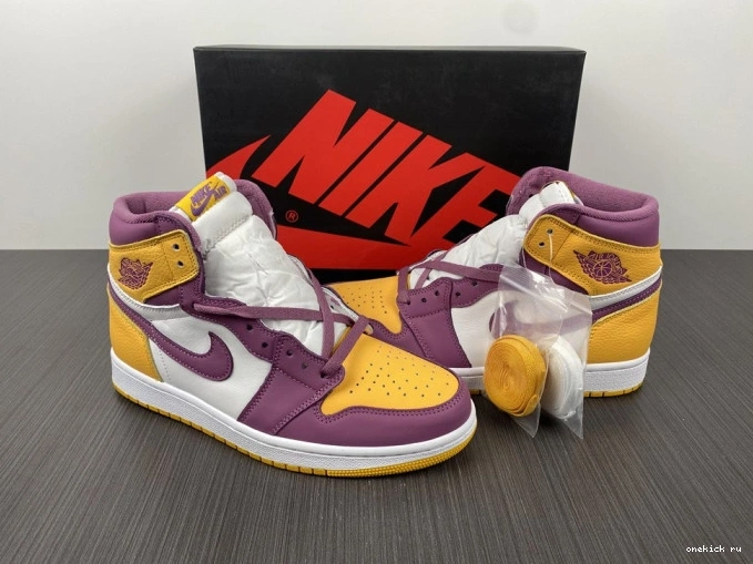 Chep Onekick Jordan Air OG 555088-706 High 1 Brotherhood 0727
